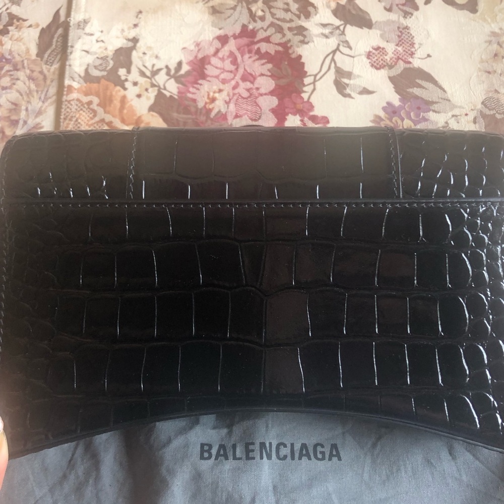 Black Balenciaga Hourglass Bag - Picture 7 of 9